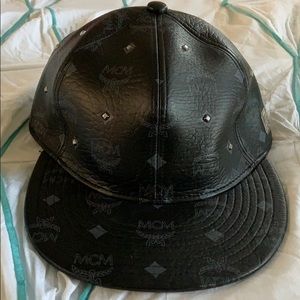 Leather hat